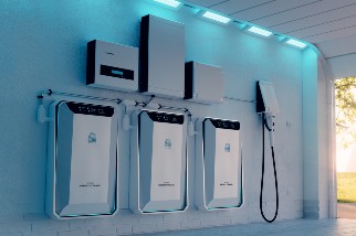 battery energy storage system in a home garage news feed